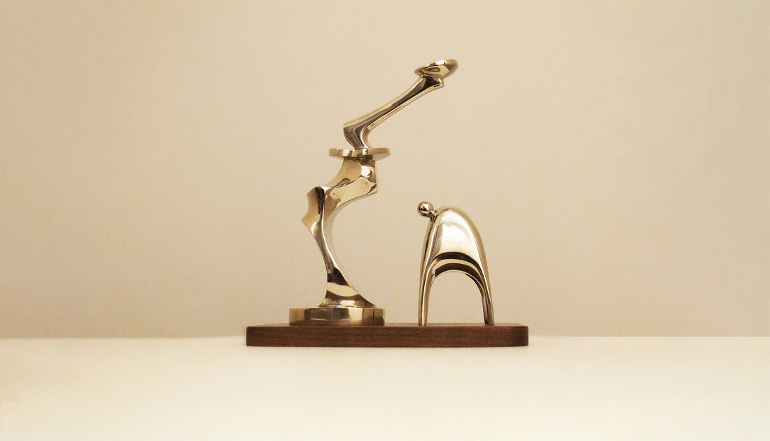 Pet Platter in White Bronze